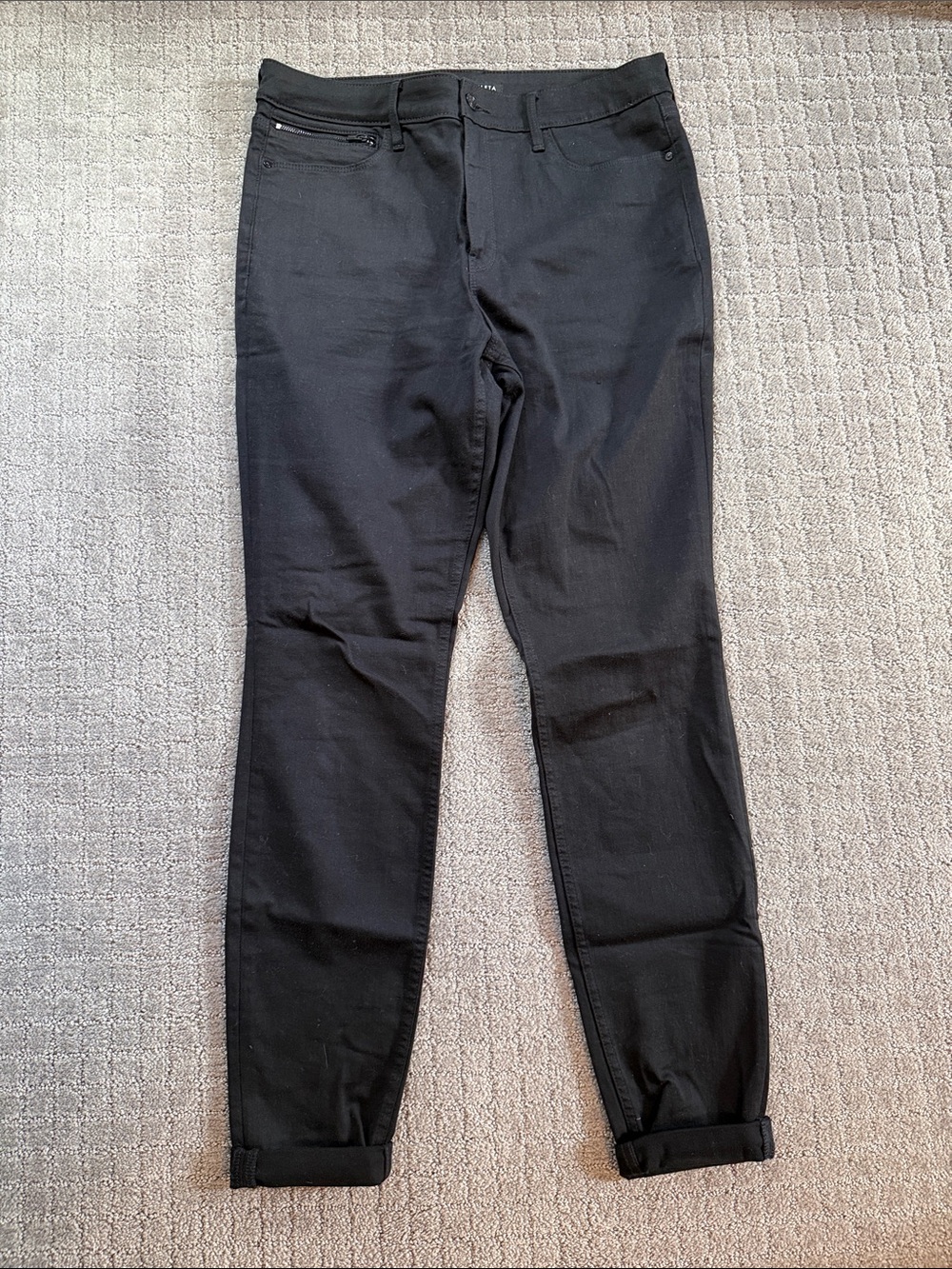 Athleta Women’s Black Ankle Jeans 14 Tall